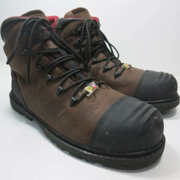 FSI Avenger A7546 Waterproof Leather Rubber Composite Toe Work Boots Footwear 15 - Picture 1 of 7